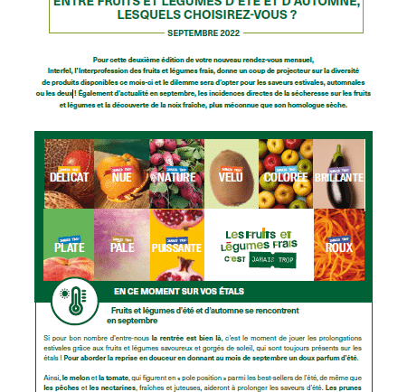 CP Infos presse - Septembre